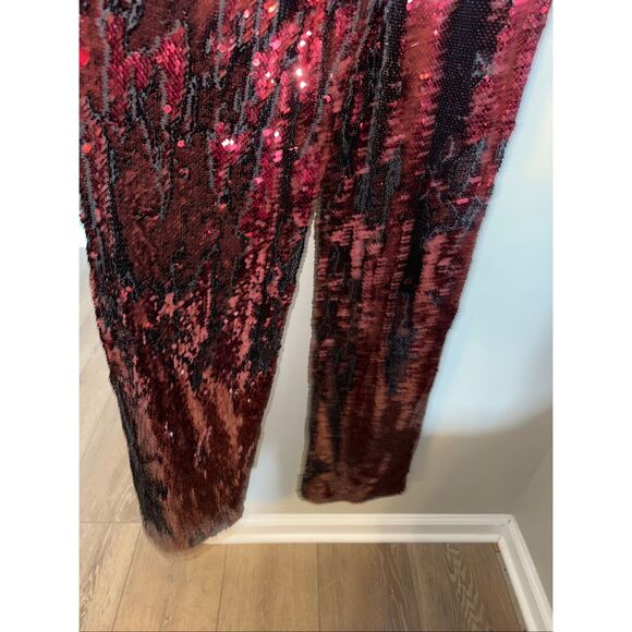 Dress The Population XXS Andy Strapless Sequin Jumpsuit Holiday Cocktail Party - Picture 14 of 16